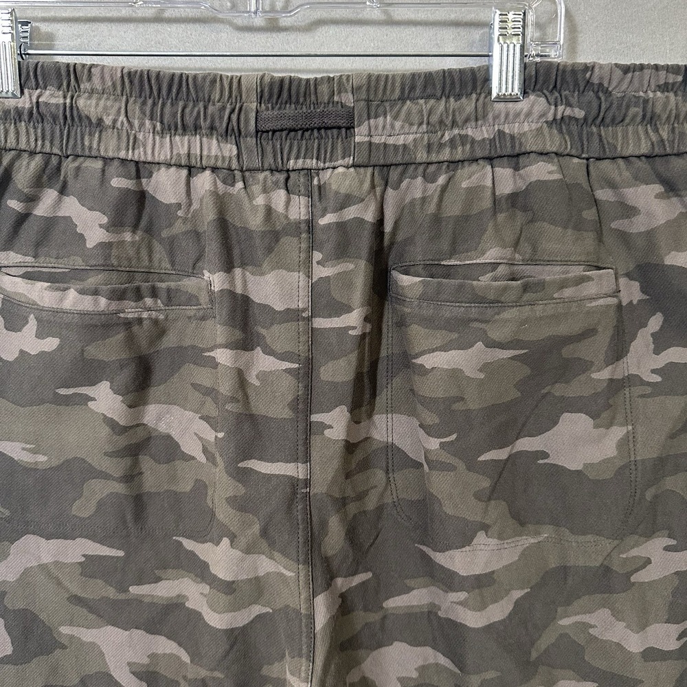 Athleta Farallon Camo Thick Knit Joggers Cotton Stretch Pockets Women's Plus 24 - Picture 7 of 13